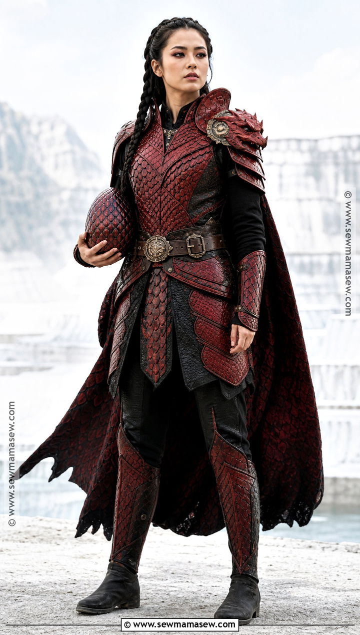 Dragon Rider Red Armor Cosplay - 30 Cosplay Armor Ideas