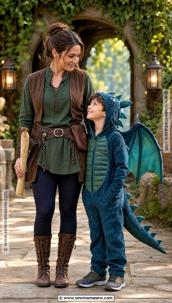 Dragon Trainer And Dragon Costume - 30 mom and son costume ideas