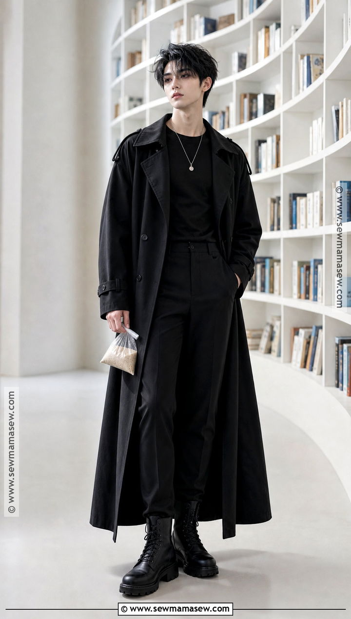Dream Black Coat Costume - 30 netflix characters costume ideas