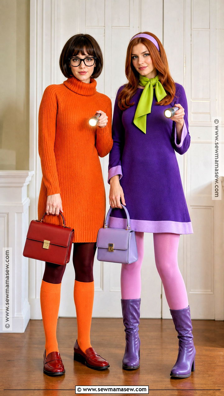 Dress Based Velma And Daphne Costume - 40 velma and daphne costume ideas