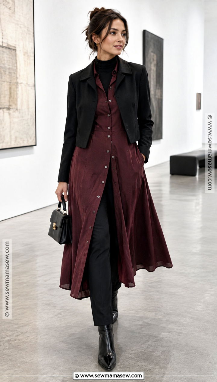 Dress Over Pants Fall Outfit - 25 fall style trends
