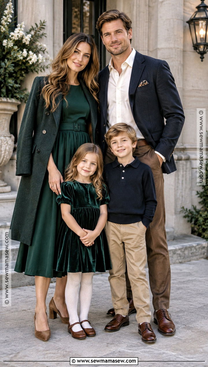 Dressy Fall Family Outfits - 25 fall family outfits
