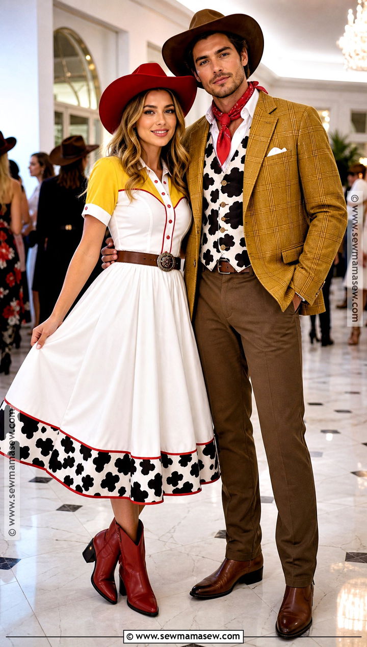 Dressy Jessie And Woody Costume - 30 Jessie And Woody Costumes for Couples