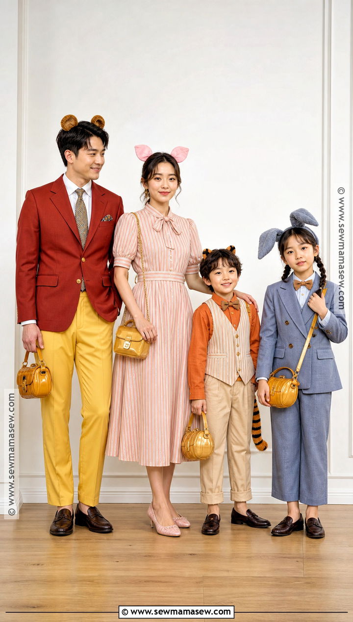 Dressy Winnie The Pooh Family Costume - 30 winnie the pooh family costumes
