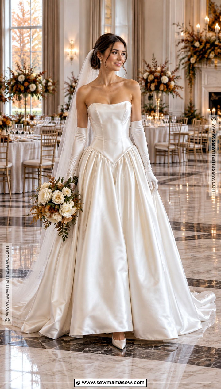 Drop Waist Wedding Dress - 15 Wedding Dresses Fall Wedding