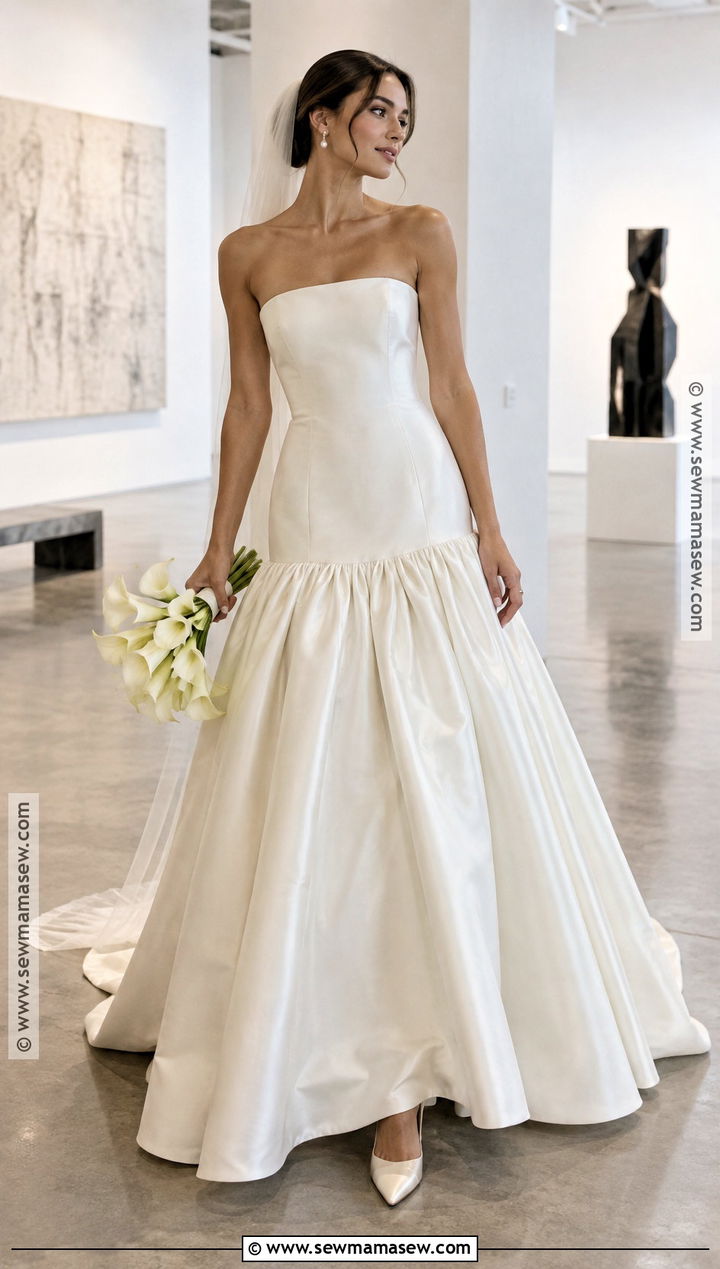 Drop Waist Wedding Dress - 15 Fall 2026 Wedding Dress Ideas