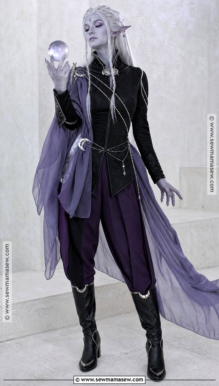 Drow Sorcerer Cosplay - 30 dnd cosplay ideas