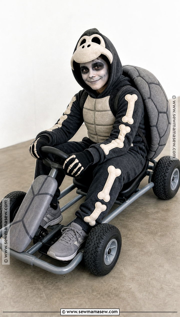 Dry Bones Mario Kart Costume - 35 mario kart costumes