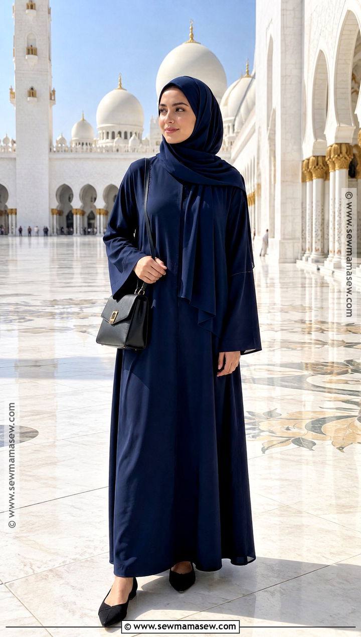 Dubai Mosque Maxi Dress And Scarf Outfit - 15 dubai november outfit ideas