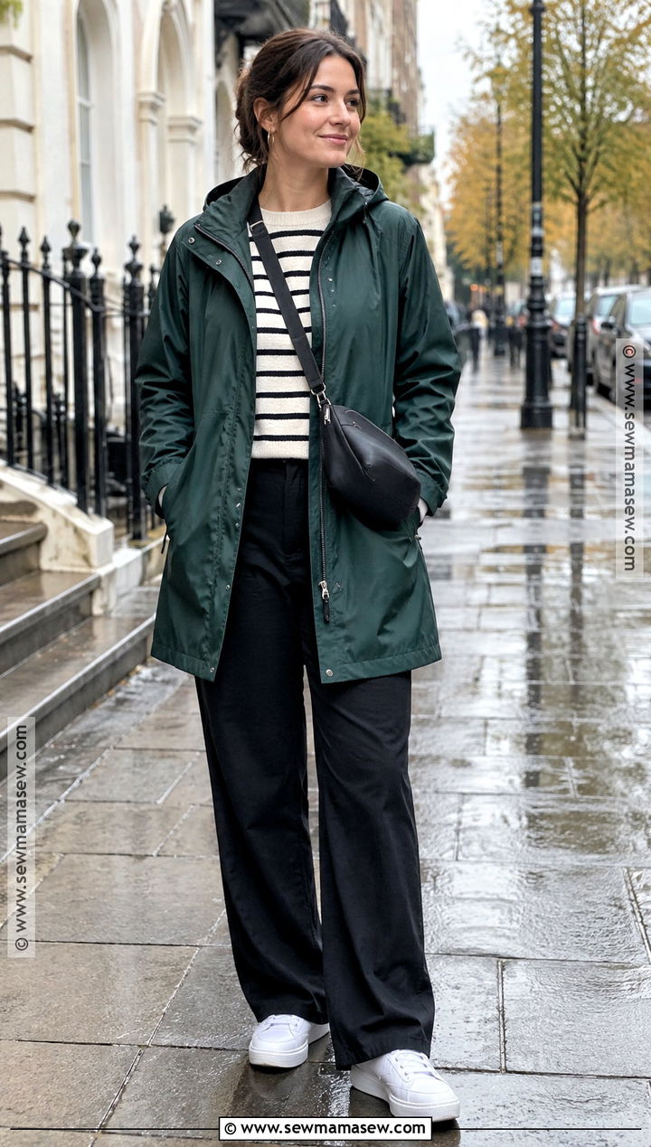 Dublin Fall Hooded Raincoat Outfit - 15 dublin fall outfit ideas