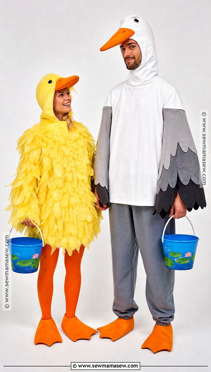Duck And Goose Couple Costume - 35 duck costume ideas