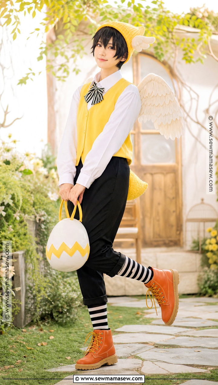 Duck Hybrid Quackity Cosplay With Wings - 30 quackity cosplay ideas