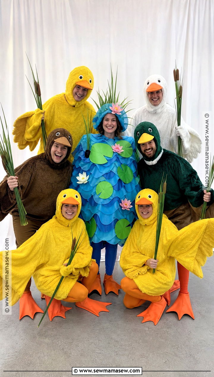 Duck Pond Group Costume - 35 duck costume ideas
