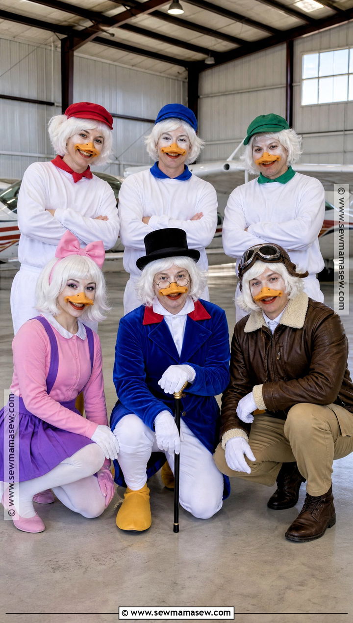 DuckTales Disney Group Costume - 30 disney group costumes