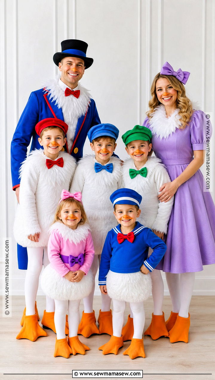 DuckTales Family Costume - 35 disney family costumes