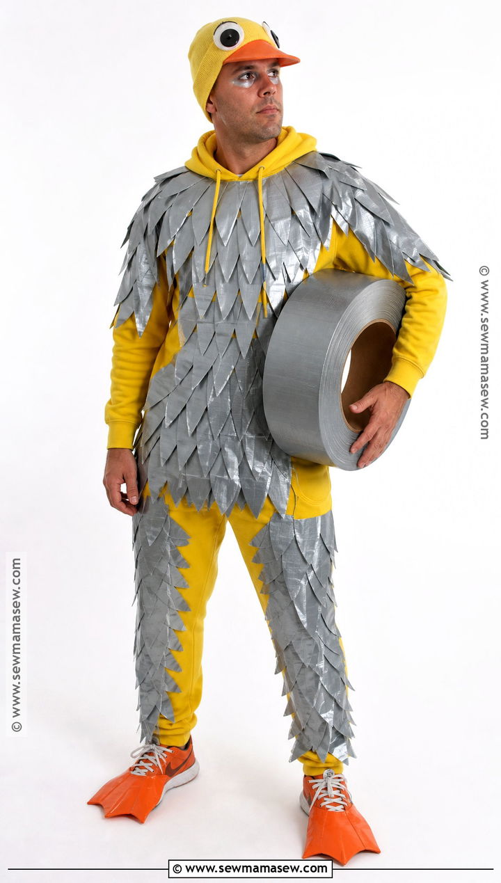 Duct Tape Duck Costume - 35 duck costume ideas