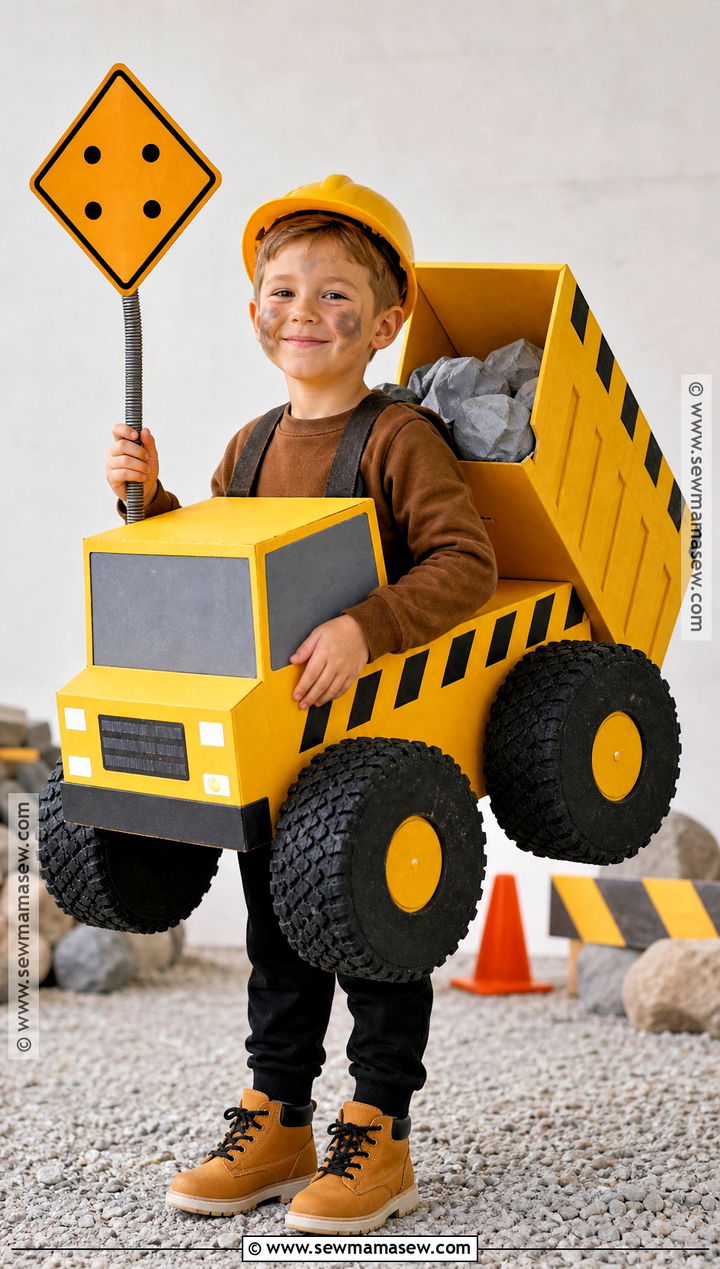 Dump Truck Monster Truck Costume - 30 monster truck costume ideas