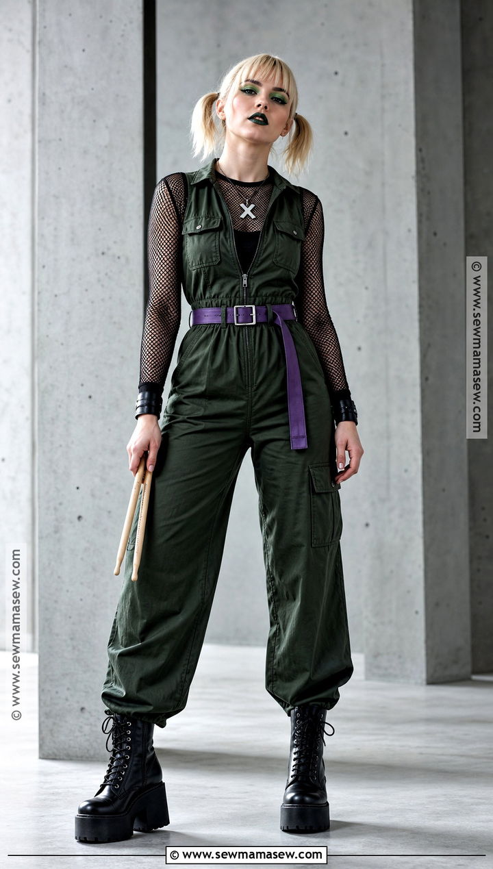 Dusk Hex Girls Jumpsuit Costume - 40 hex girls costume ideas