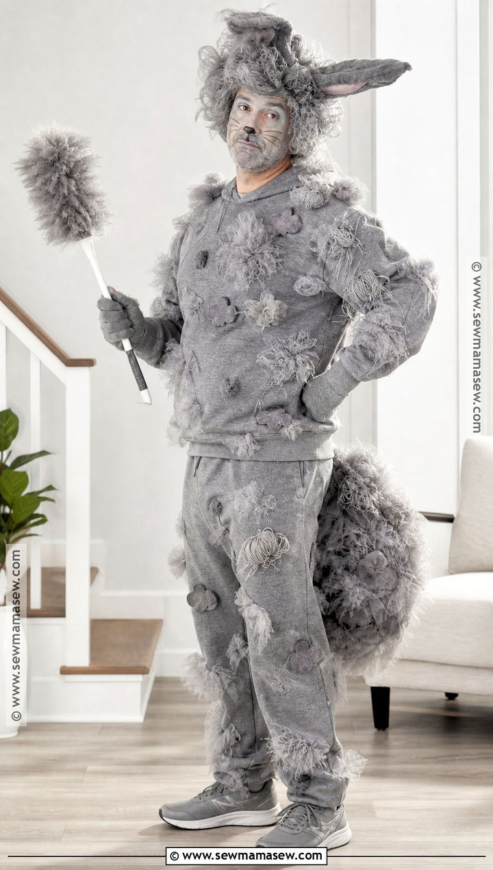 Dust Bunny Costume - 35 halloween costumes bunny