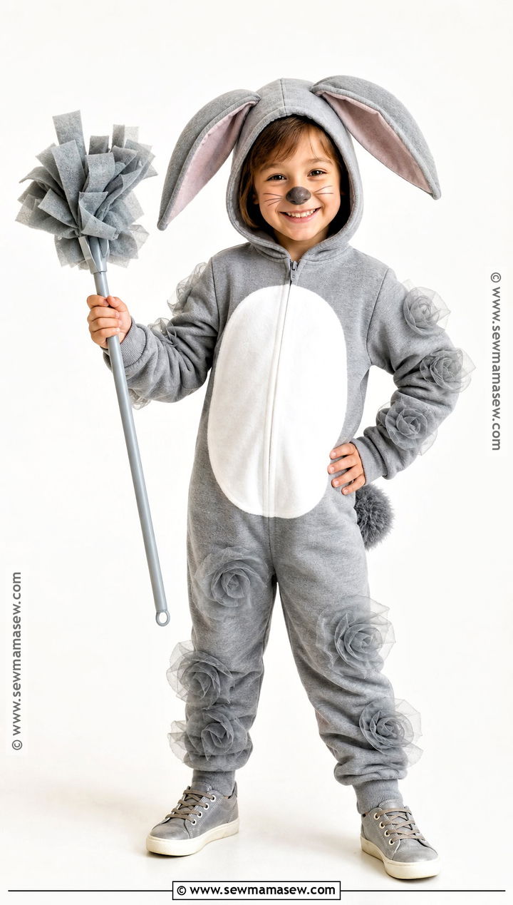 Dust Bunny Pun Costume - 30 bunny costume ideas for kids