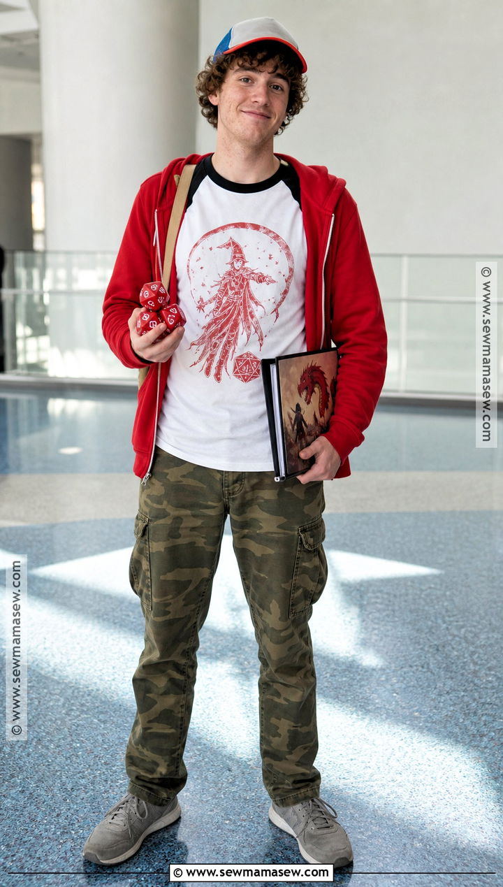 Dustin Hellfire Club Cosplay - 30 stranger things cosplay ideas
