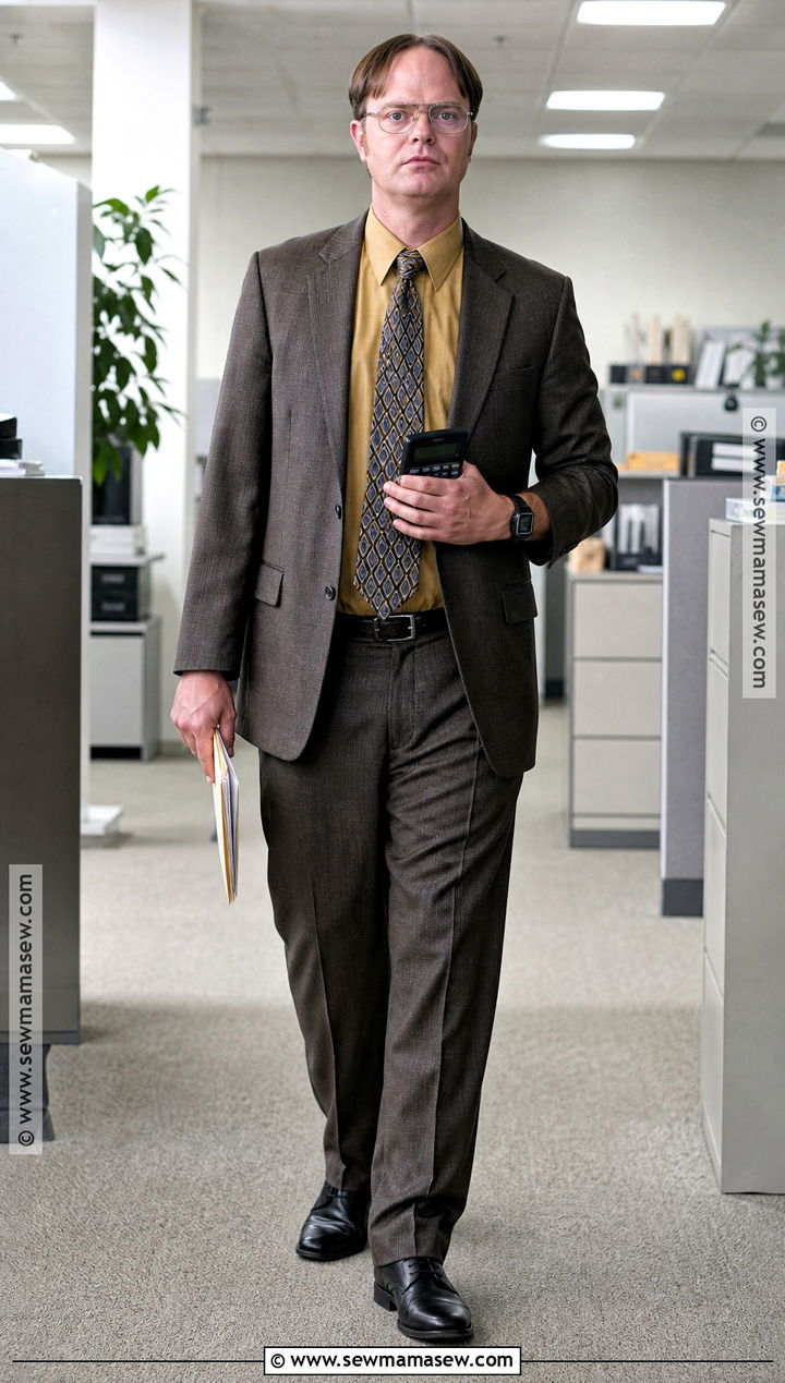 Dwight Schrute Office Costume - 30 Last Minute Costume Ideas for Men