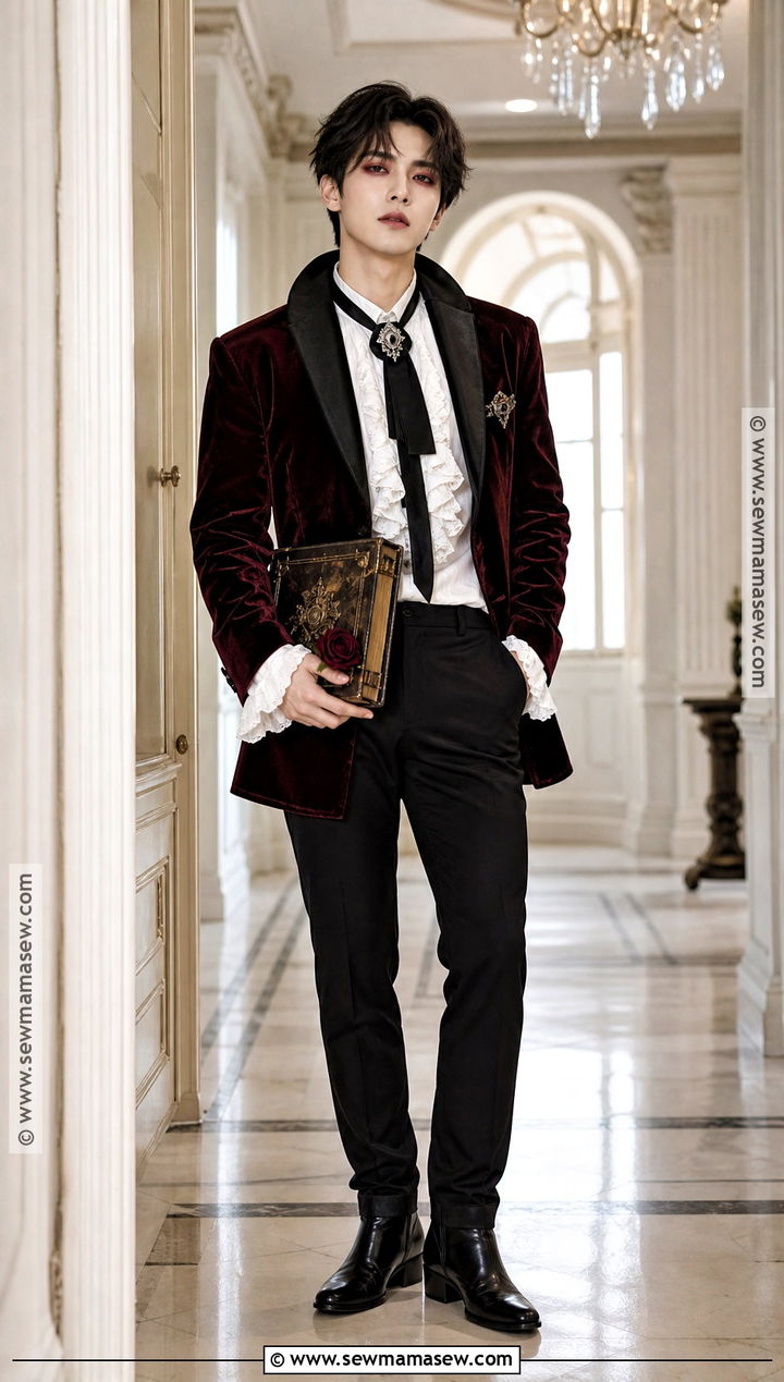 ENHYPEN Vampire Costume - 30 kpop halloween costumes ideas