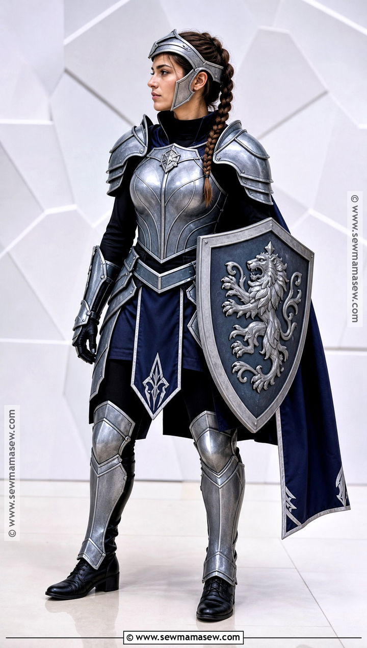 EVA Foam Armor Knight Costume - 35 Knight Costume Ideas for Women