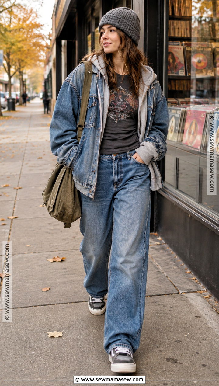 Early 2000s Graphic Tee Outfit - 25 early 2000s fall outfits