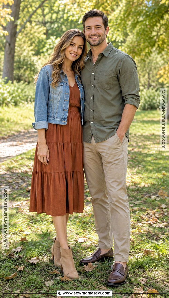 Early Fall Couples Photoshoot Outfit - 25 fall couples photoshoot outfits