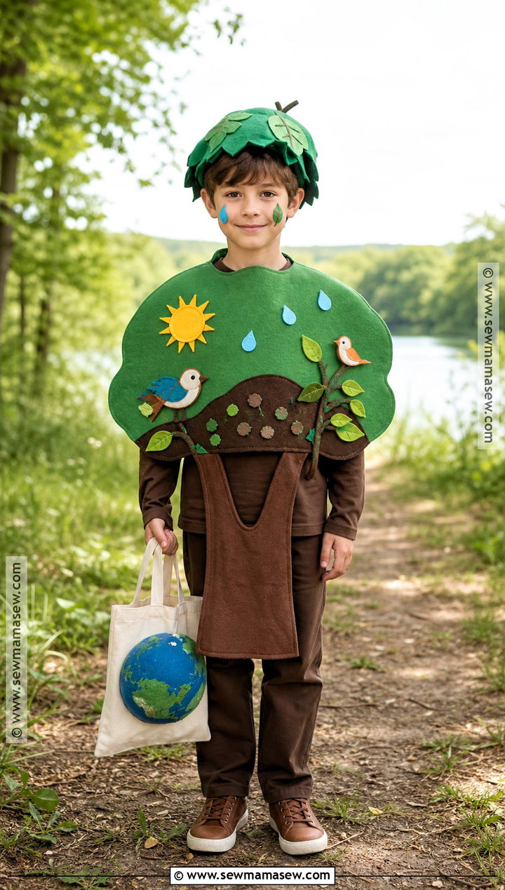 Earth Day Tree Costume - 30 tree costume ideas for kids