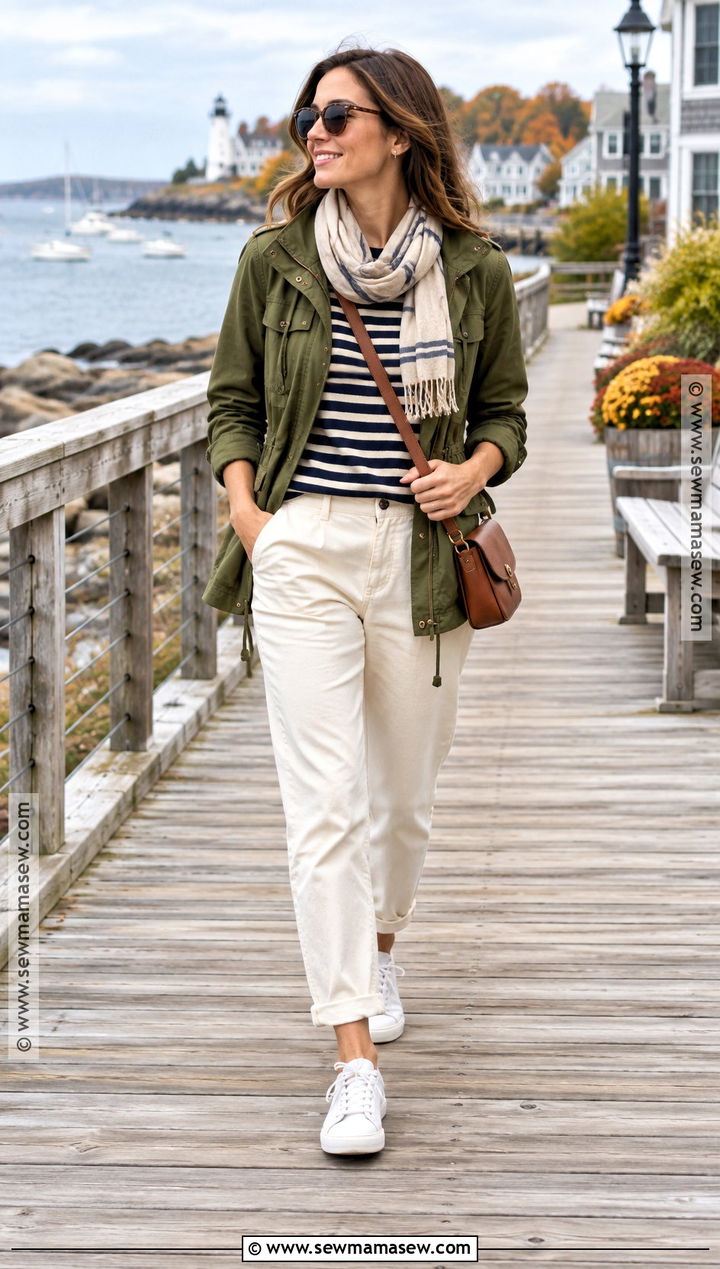 East Coast Fall Utility Jacket Outfit - 25 east coast fall outfits