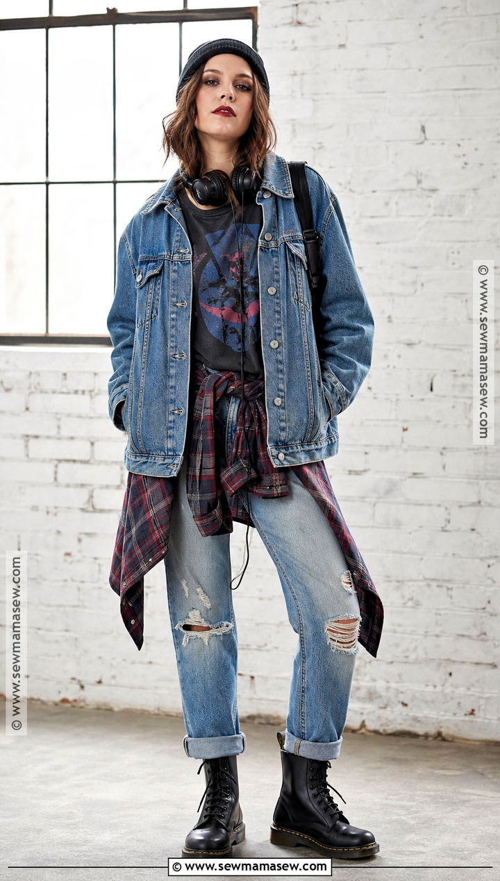Easy 1990s Grunge Costume - 35 easy halloween costume ideas