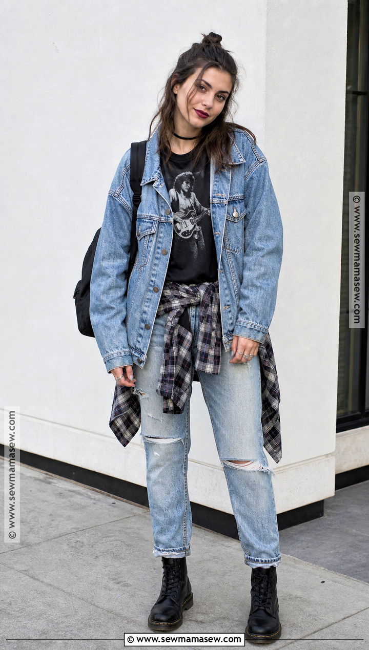 Easy 90s Grunge Halloween Outfit - 30 Easy Halloween Outfits for Women