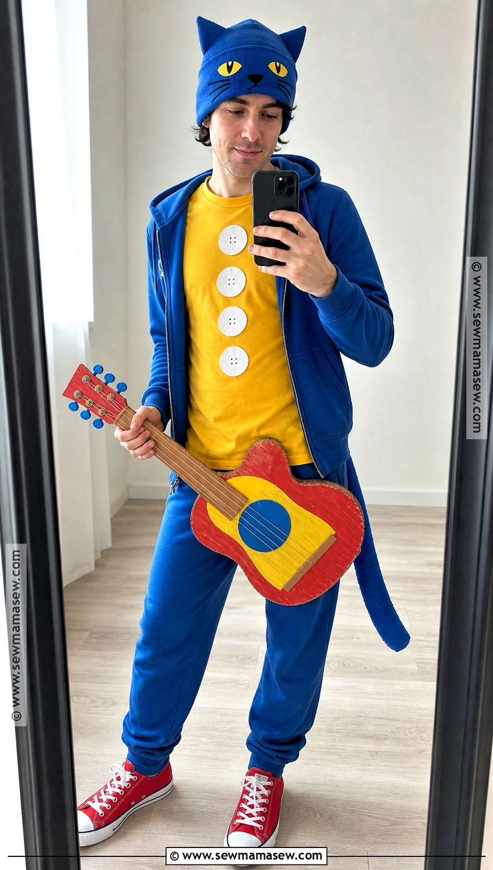 Easy Adult Pete The Cat Costume - 30 pete the cat halloween costume ideas