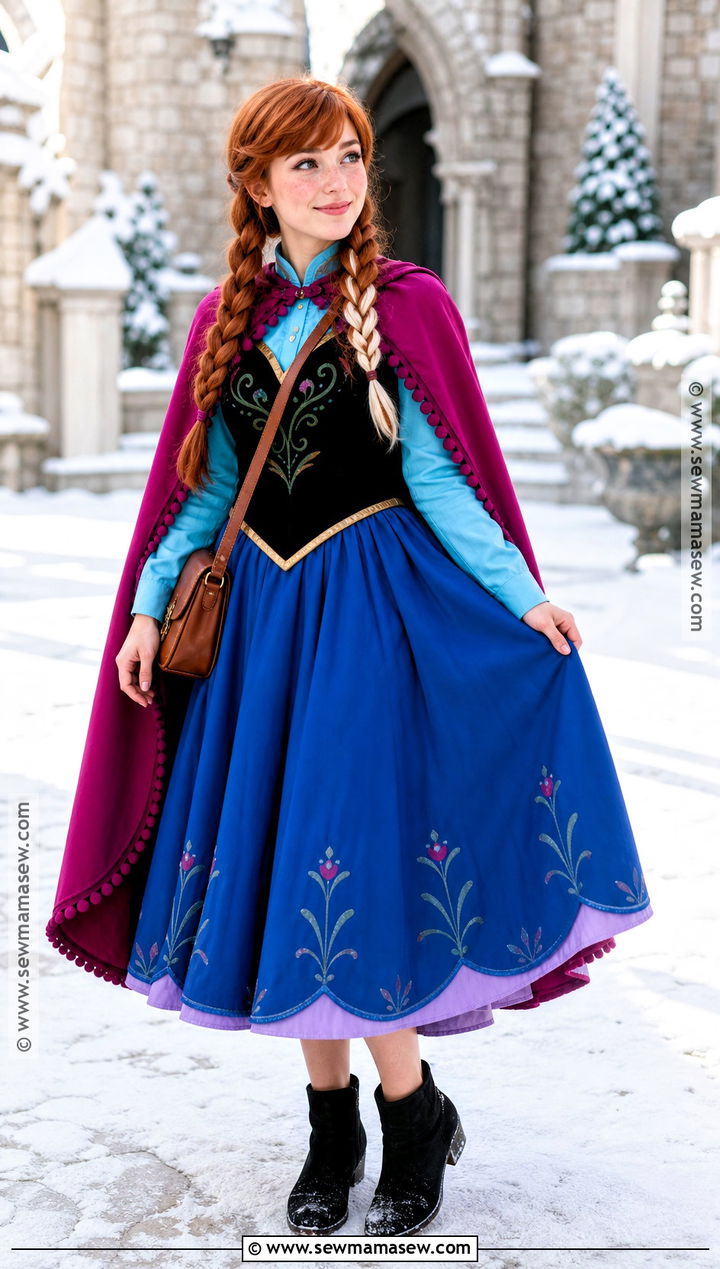 Easy Anna Princess Costume - 30 Easy Princess Costume Ideas
