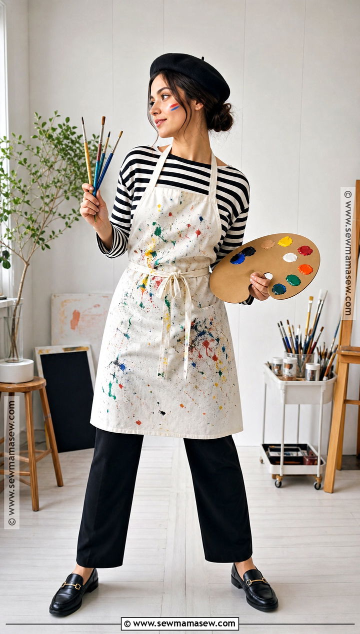 Easy Artist Costume - 35 easy halloween costume ideas