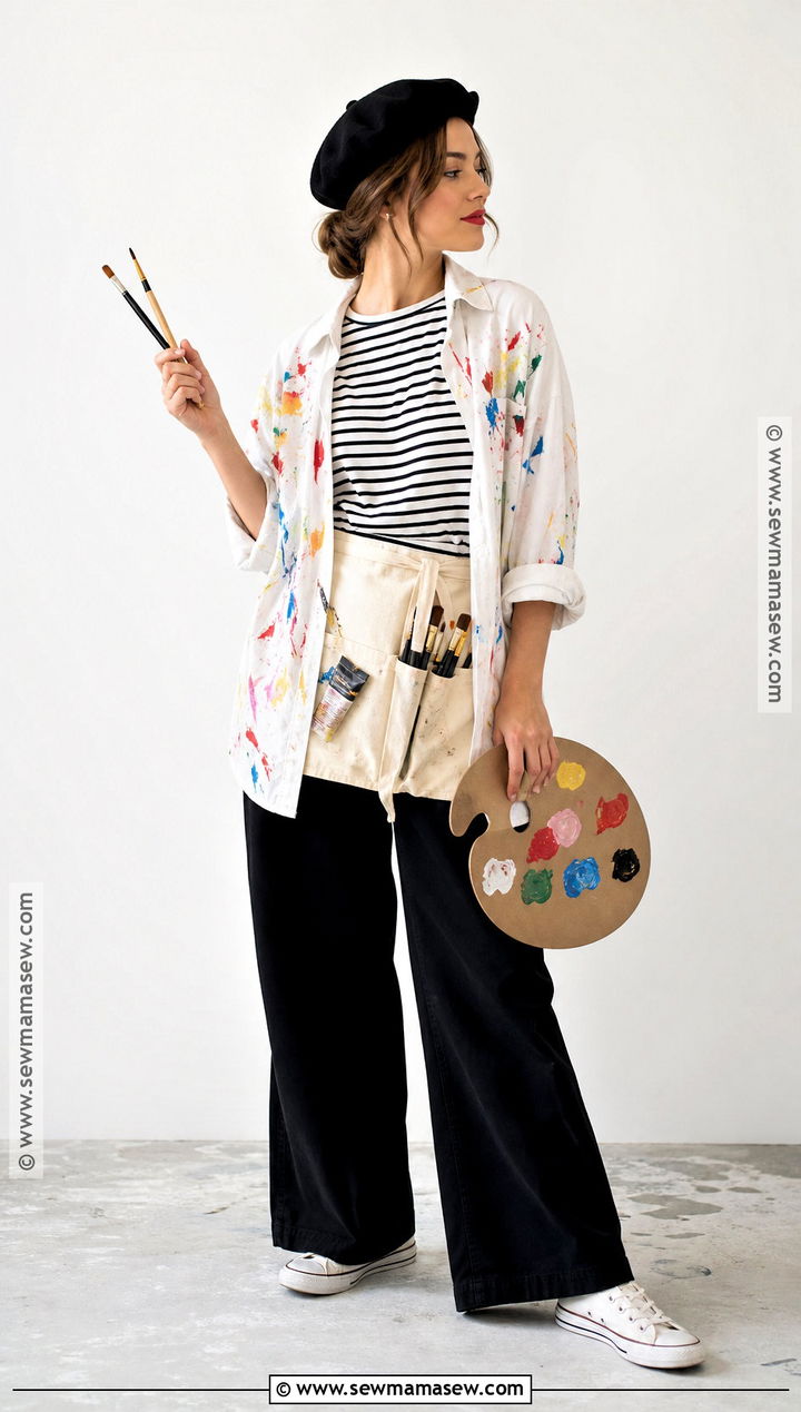Easy Artist Costume - 35 subtle halloween costumes