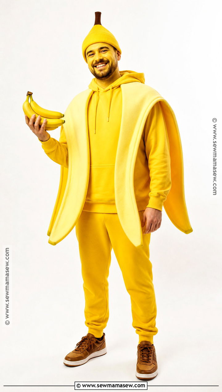 Easy Banana Costume - 30 Food Costume Ideas