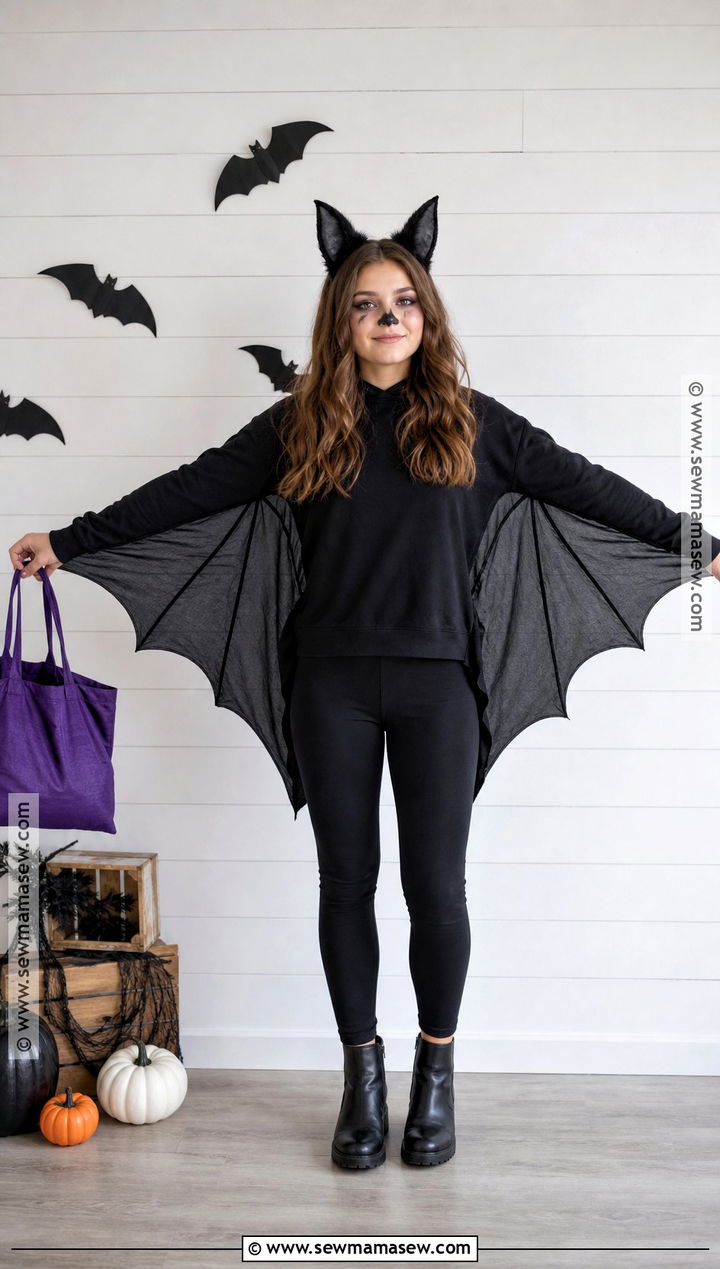 Easy Bat Costume - 30 Easy Animal Costumes