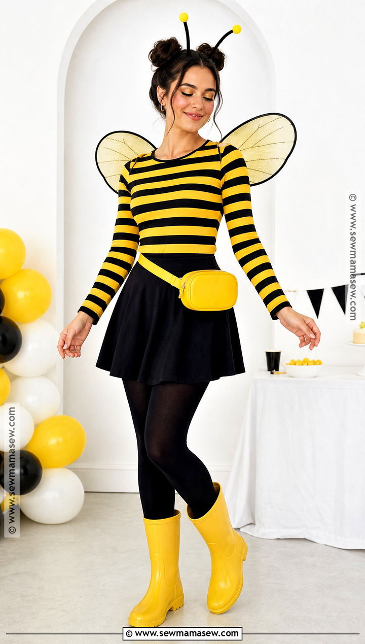 Easy Bumblebee Costume - 35 halloween costume easy ideas