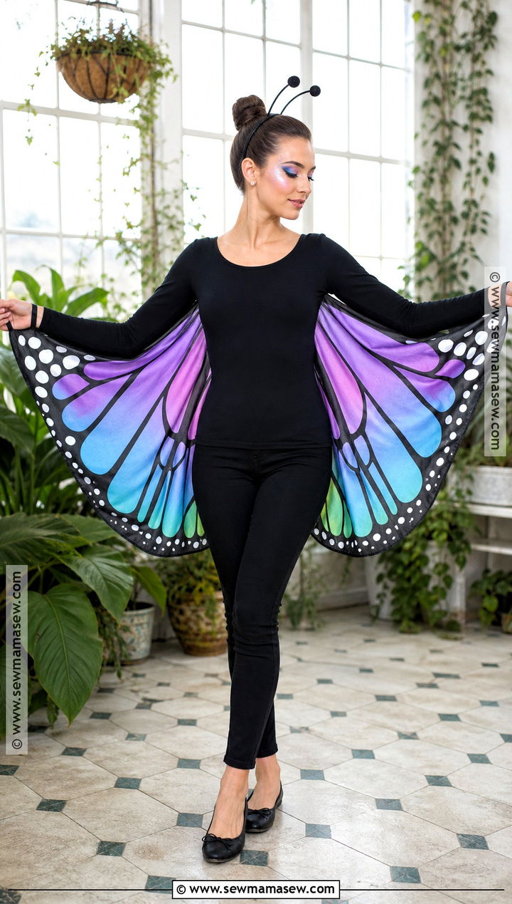 Easy Butterfly Costume - 35 easy halloween costume ideas