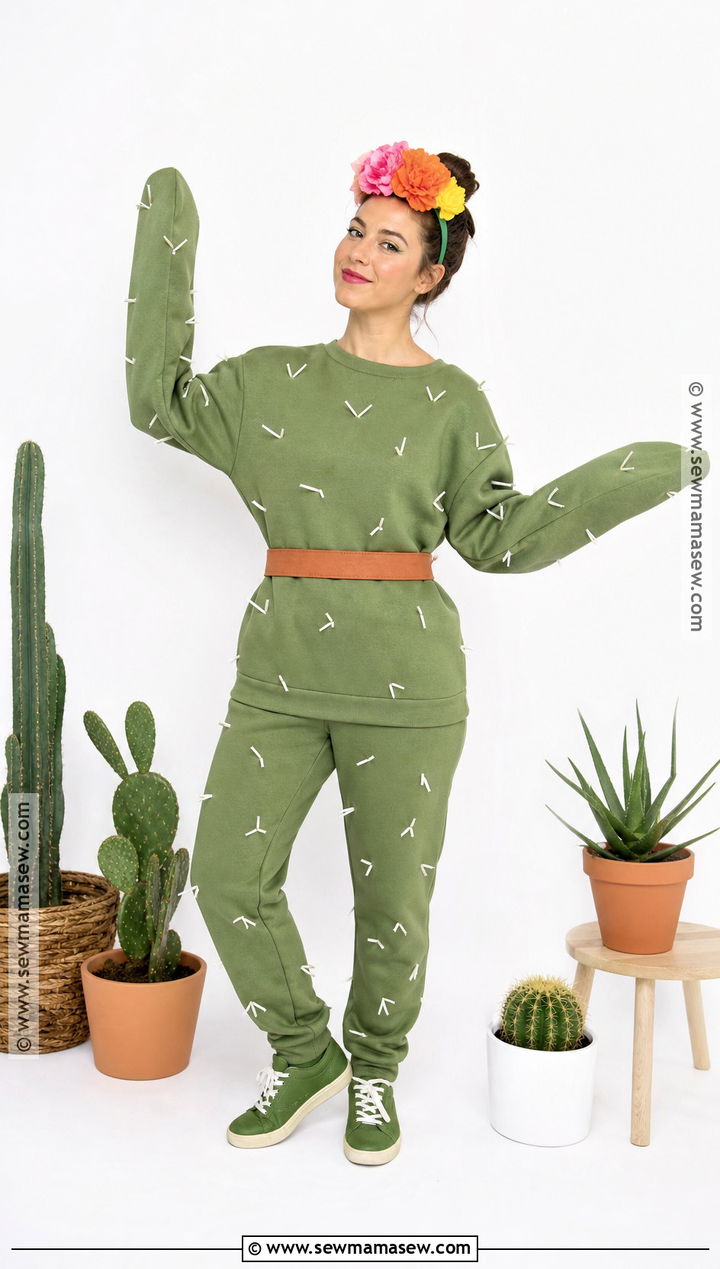 Easy Cactus Costume - 35 easy halloween costume ideas