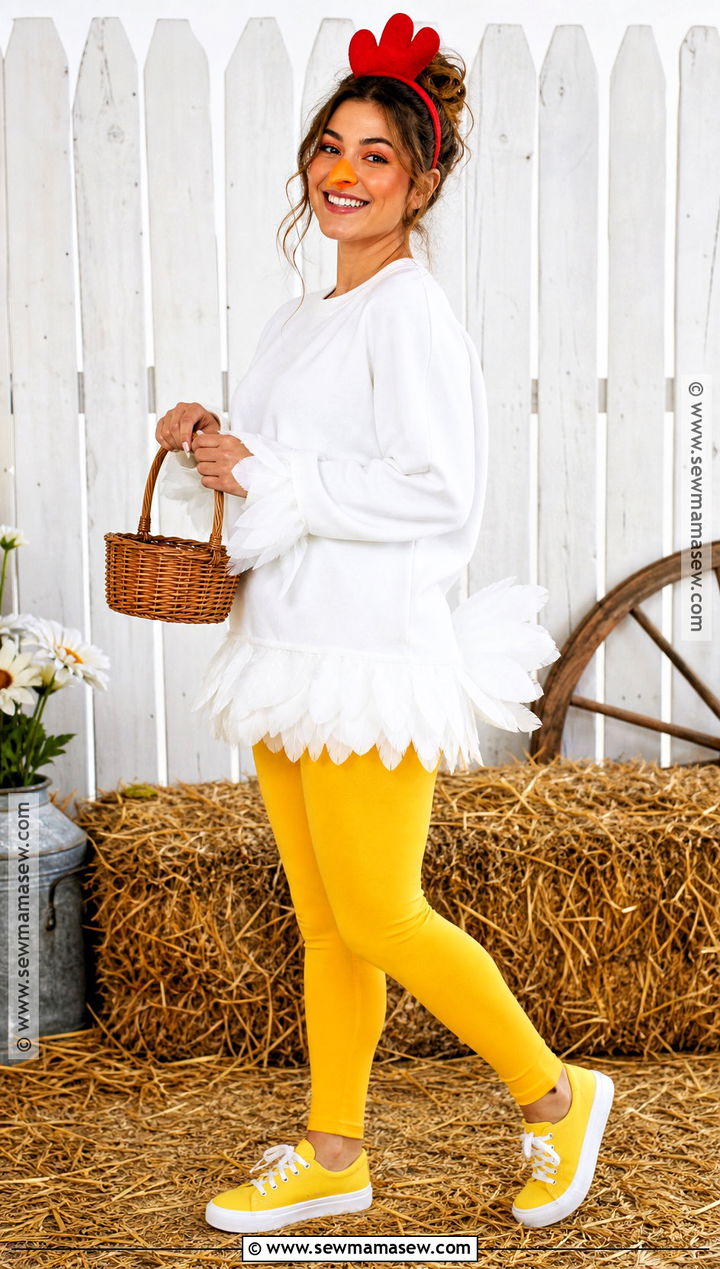 Easy Chicken Costume - 30 Easy Animal Costumes