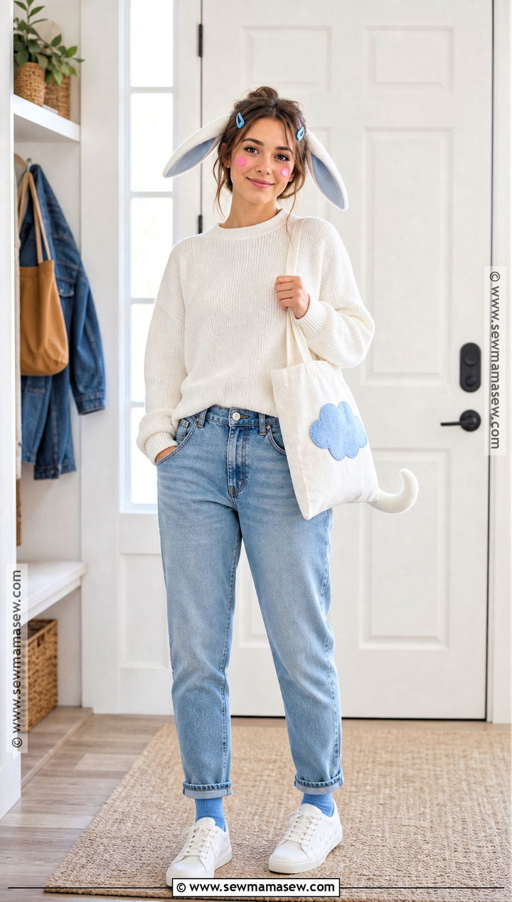 Easy Cinnamoroll Costume With Closet Basics - 30 cinnamoroll costume ideas