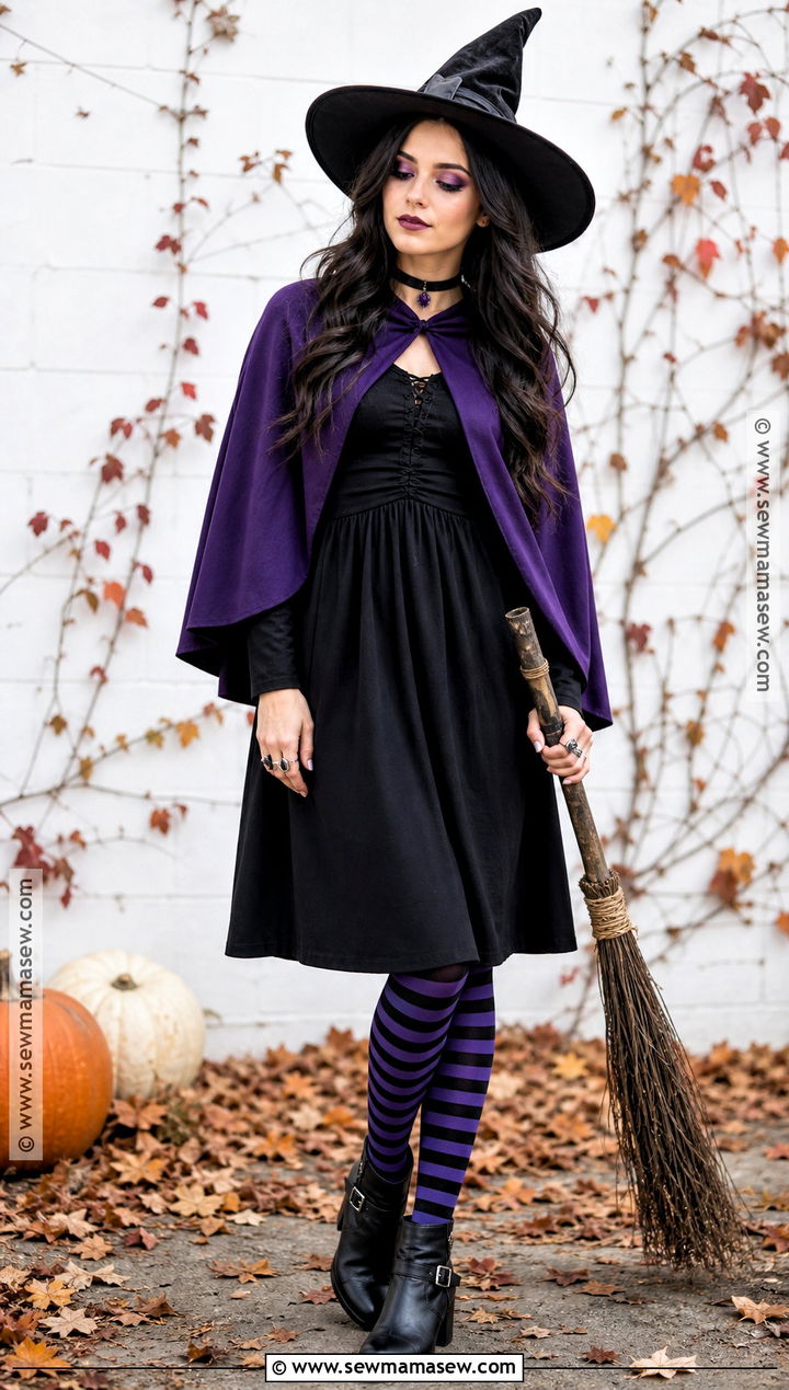 Easy Classic Witch Costume - 35 halloween costume easy ideas