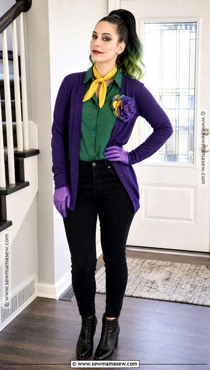 Easy Closet Joker Costume - 30 Halloween Costumes Joker for Women