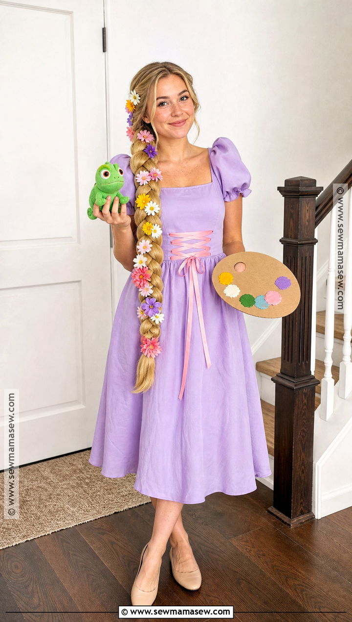 Easy Closet Rapunzel Costume - 30 tangled rapunzel costume ideas