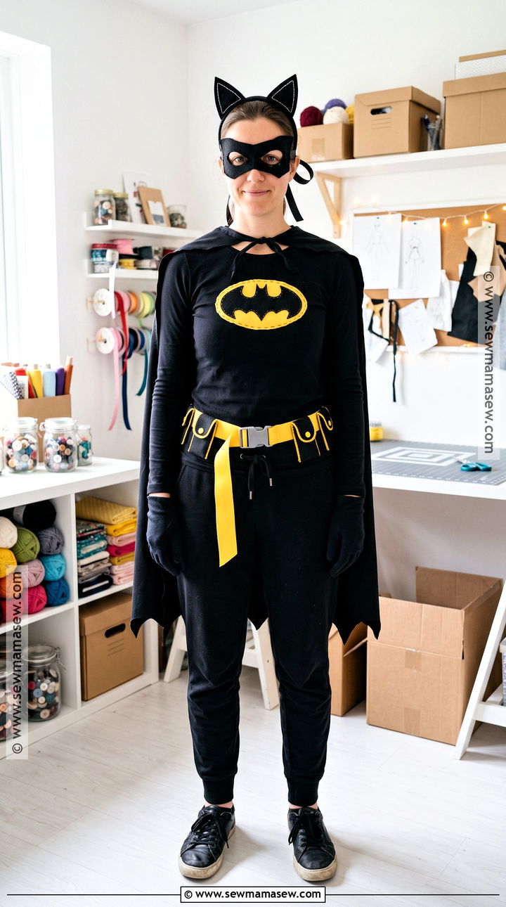 Easy DIY Batman Costume - 50 batman costume ideas