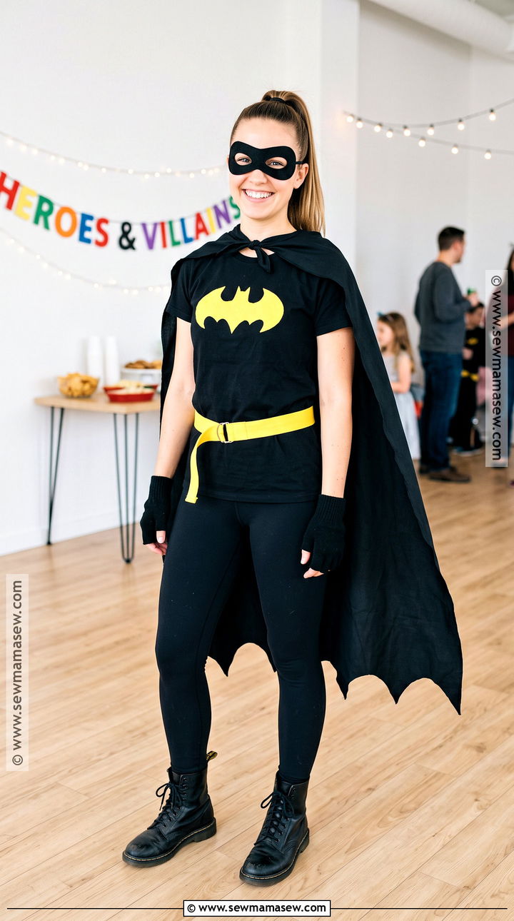 Easy DIY Batman Costume For Women - 40 batman costume ideas for women